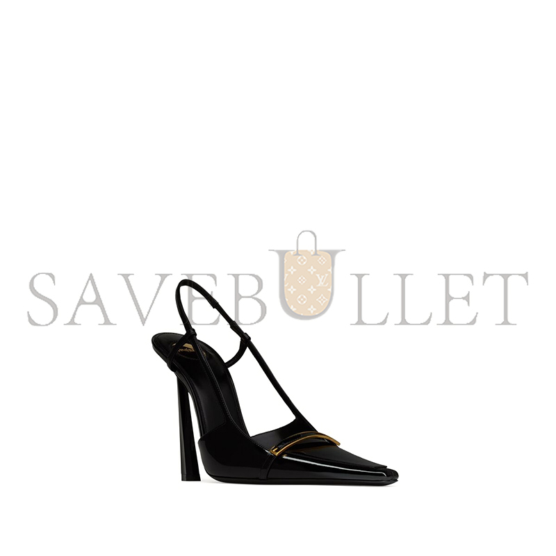 Y*L jacqueline slingback pumps in patent leather 8061261tvat1000